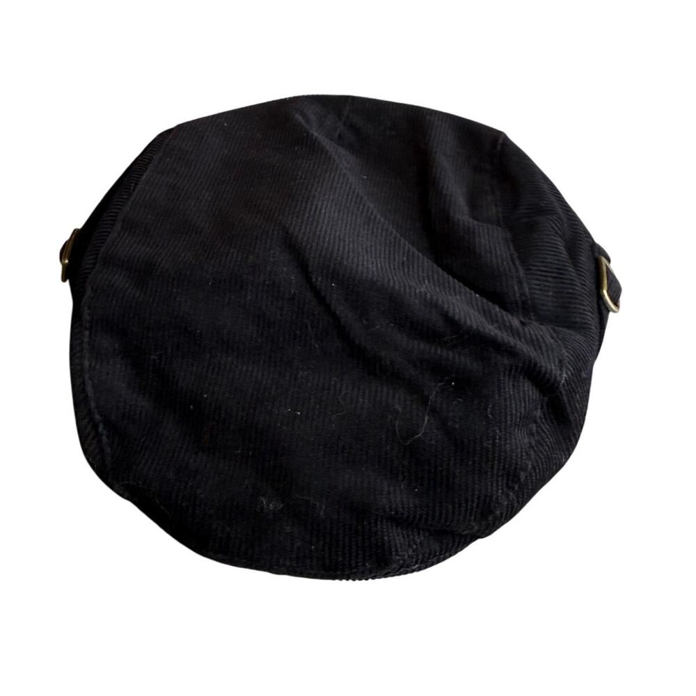 Janie and Jack Flat Cap Black 12-24 mos